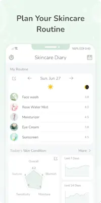 Skincare Diary android App screenshot 6